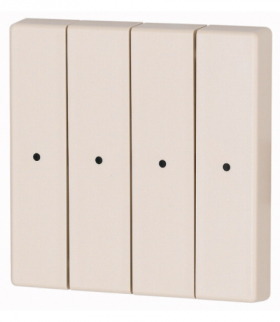 CWIZ-04/02-LED - Kołyska, 4-krotna, +soczewka, kremowa Eaton 126063