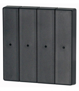 CWIZ-04/04-LED - Kołyska, 4-krotna, +soczewka, antracyt Eaton 126065