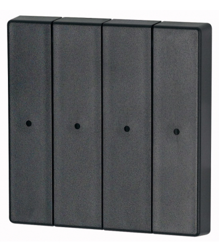 CWIZ-04/04-LED - Kołyska, 4-krotna, +soczewka, antracyt Eaton 126065