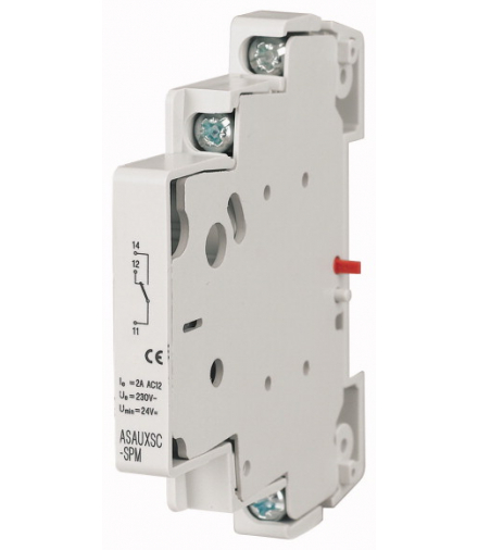 ASAUXSC-SPM - Łącznik pomocniczy, 1W, 2A, 250VAC, 0.5JC Eaton 131785