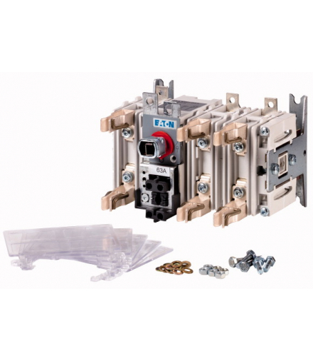 QSA63N1-00/3 - Rozłącznik bezpieczeństwa, 3-biegunowe, montaż pośredni, 63 A, NH000/NH00, FS1 Eaton 1318027