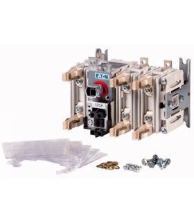 QSA125N1-00/3 - Rozłącznik bezpieczeństwa, 3-biegunowe, montaż pośredni, 125 A, NH000/NH00 Eaton 1318030