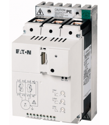 DS7-34DSX055N0-D - Softstarter, 55 A, 200 - 480 V AC, 24 V DC, Wielkość gabarytowa: FS3, Interfejsy komunikacyjne: SmartWire-DT 