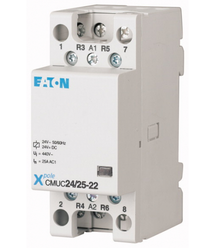 CMUC24/25-40 - Stycznik instalacyjny z cewką AC/DC Eaton 137308