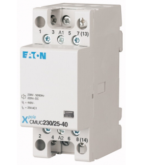 CMUC230/25-31 - Stycznik instalacyjny z cewką AC/DC Eaton 137401