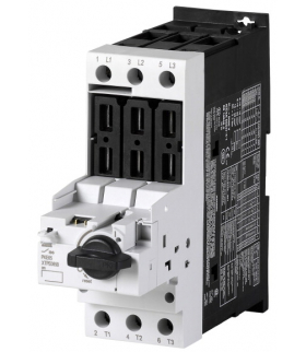 PKE65 - Wyłącznik ochronny różnicowy, Aparat podstawowy z pokrętłem standardowym, Elektroniczny, 65 A, bez wyzwalacza przeciążen