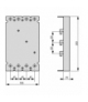 NZM3-4-XAD630 - Adapter na szyny zbiorcze, 4b, do NZM3, 630A, UL508 Eaton 138389