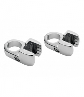 Zestaw złączki do szkła z mocowaniem do rury o25 chrom (wr-52) GTV MR-TH035-KPL