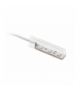 Klip plastikowy oświetlający do półki szklanej 0.6W/12V, 3 led RGB, przewód 2m, magazyn Magazyn Niem GTV LD-3KPCDE-RGB
