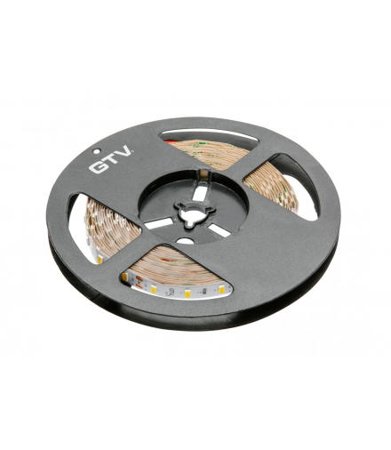 Taśma Flash 5630, 300 LED neutralny biały, 80W, bez żelu 10mm, Rolka 5m, 12V GTV LD-5630-300-20-NE4