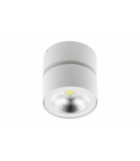 Oprawa LED BIANCO, 15W,1500lm,AC220-240V,50/60 Hz,PF 0,5,Ra≥80,IP20,IK06,36°,4000K,okrągła,biały GTV LD-BNC15WOB-NB