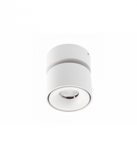 Oprawa LED BIANCO, 8W,680lm,AC220-240V,50/60 Hz,PF 0,9,Ra≥80,IP20,IK06,36°,4000K,okrągła,biały GTV LD-BNC8WOB-NB