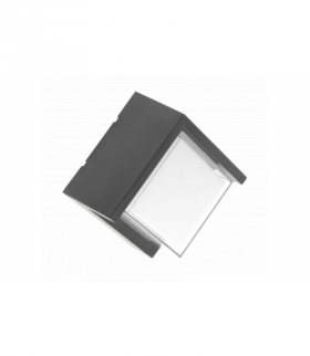 Oprawa elewacyjna LED CANTI,12W,1000lm,AC220-240V,50/60Hz,IP65,4000K GTV LD-CANTI12WKW-40