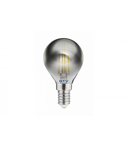 Żarówka LED dekoracyjne, FILAMENT, G45, 2700K, E14, 4W, 240lm,AC220-240V/ 50-60Hz,RA 80,360° GTV LD-G45FP4-30