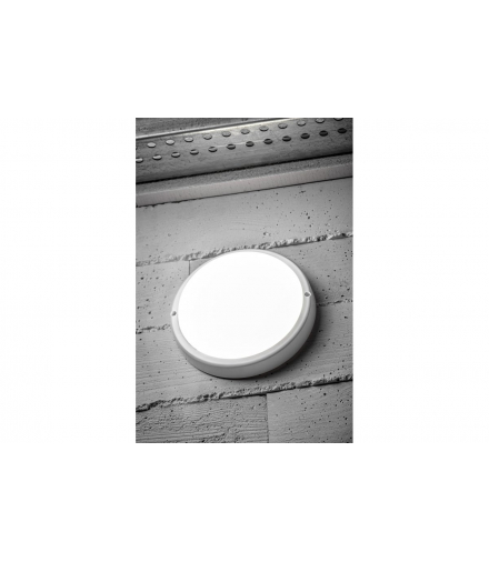 Oprawa LED KODO-OK, 8W,720lm,AC175-260V,50/60 Hz,PF 0,5,Ra≥80,IP54,IK08,4000K,okrągła,biały GTV LD-KD08WOK-NB