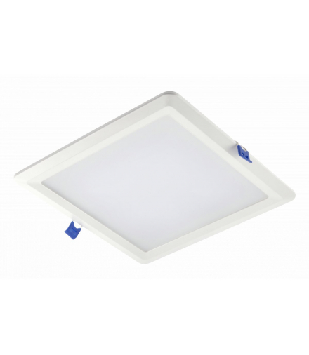 Oprawa LED LOUIS typu downlight,IP54,6W,480lm,AC176-264V,50/60Hz,120°,4000K,wpuszczana,kwadrat GTV LD-LSWK06W-NB