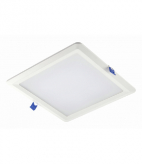 Oprawa LED LOUIS typu downlight,IP54,24W,1920lm,AC176-264V,50/60Hz,120°,4000K,wpuszczana,kwadrat GTV LD-LSWK24W-NB
