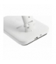 Lampka biurkowa IZUKA LED, 6W, 400lm, AC220-240V, 50/60Hz, CCT, ładowarka indukcyjna, biały GTV LB-IZK6WCCT-00