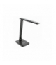 Lampka biurkowa IZUKA LED, 6W, 400lm, AC220-240V, 50/60Hz, CCT, ładowarka indukcyjna, czarny GTV LB-IZK6WCCT-10
