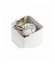 Oprawa LED ARTEMIDA,20W,1920lm,AC220-240V,50/60 Hz,PF 0,9,Ra≥80,IP20,IK08,4000K,38°,kwadrat,biały GTV LD-ATM20WBK-NB