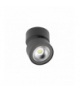 Oprawa LED BIANCO, 15W,1500lm,AC220-240V,50/60 Hz,PF 0,5,Ra≥80,IP20,IK06,36°,4000K,okrągła,czarny GTV LD-BNC15WOC-NB