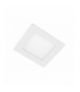 Oprawa LED MATIS PLUS typu downlight,IP44,7W,560lm,AC220-240V,50/60Hz,120°,3000K,wpuszczana,biały GTV LD-MAW07W-CBP4