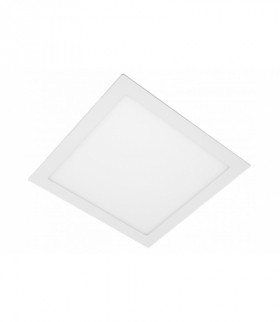 Oprawa LED MATIS PLUS typu downlight,IP44,24W,2000lm,AC220-240V,50/60Hz,120°,3000K,wpuszczana,biały GTV LD-MAW24W-CBP4