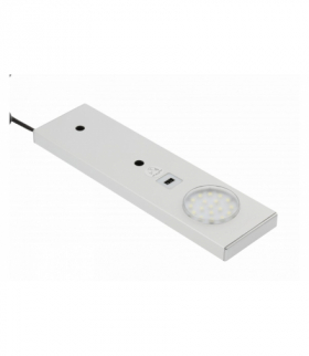 Oprawa podszafkowa ledowa ronda z bezdotykowym włącznikiem, 218mm, 1x15led, zimny biały, dc12V, GTV LD-OP015C-53