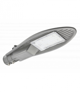 Lampa uliczno-parkowa PARKER III LED, 30W, 3000lm, AC220-240V, 50/60Hz, IP65, 4000K, szary GTV LD-PARK3L30W-40