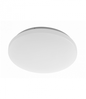 Plafoniera SATURN LED z czuj.mikro,12W,900lm,AC220-240V,50/60 Hz,PF 0,5,Ra 80,IP44,120°,4000K GTV LD-SATU12WM-NB