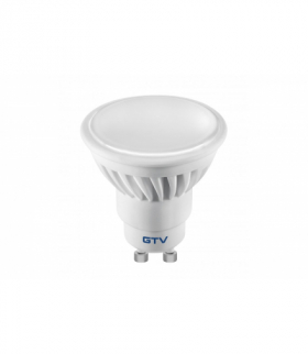 Żarówka LED, 6400K, GU10, 10W, AC220-240V, 120°, 720lm, 87mA GTV LD-SM1210Z-10