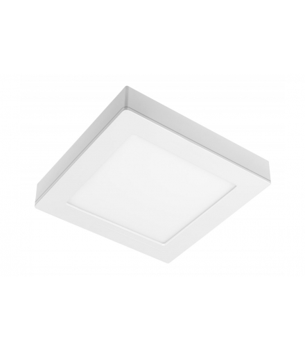 Oprawa LED SAMBA, 14W, 1100lm, AC175-250V, 50/60 Hz, PF 0,9, RA 80, IP40, 120°, 4000K, kwadrat,2w1 GTV LD-SMBKW14W-21