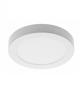 Oprawa LED SAMBA, 7W, 500lm, AC175-250V, 50/60 Hz, PF 0,5, RA 80, IP40, 120°, 4000K, okrągła,2w1 GTV LD-SMBOK07W-21