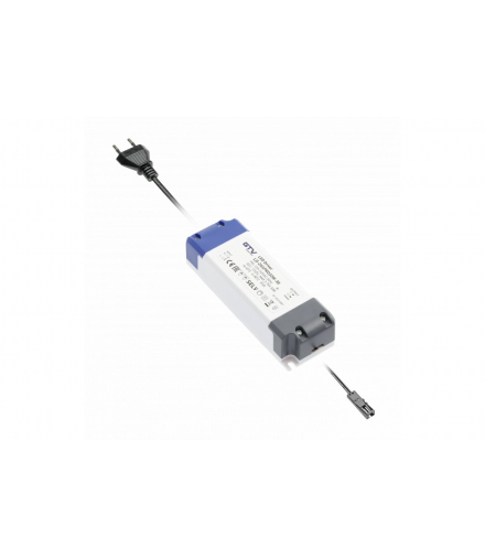 Zestaw zasilający PRO 7W z przewodami bez włącznika i dystrybutorem 6x mini amp GTV LD-ZZAS07PROKD6