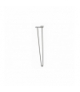 Noga hairpin ARTO ze stopką, 2 pręty, 10 x 711 mm, czarna GTV NM-ARTO-10-2R711-20M