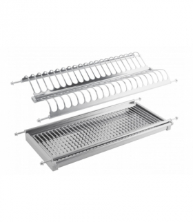 Ociekarka dwupoziomowa D280*W665*H65 inox GTV OC-A0170-06