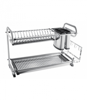 Ociekarka dwupoziomowa D252*W670*H385 inox GTV OC-A0460D-06