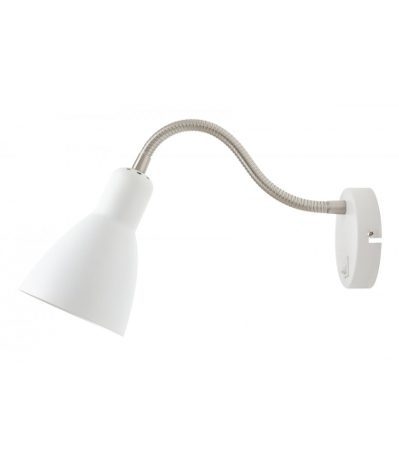 Oprawa ścienna Etore,1952, AC220-240V,50/60Hz,1*E27, max.25W, IP20, pojedyncza biała GTV OS-ETO-E27-00-DEC