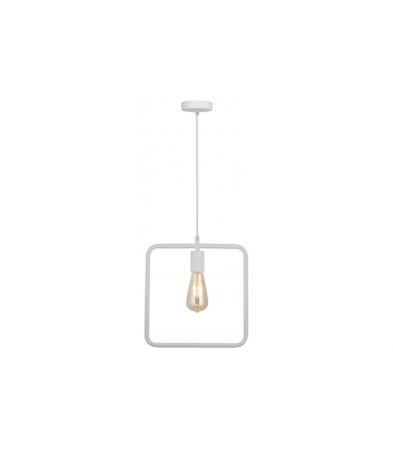 Oprawa sufitowa LIJA,2692,kwadrat, AC220-240V,50/60Hz,1*E27, max.40W,r.29cmx10cm,pojedyncza biała GTV OS-LI-E27-00-DEC