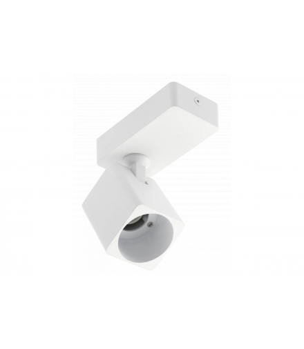 Oprawa ścienna RENO, aluminium, IP20, max. 20W, pojedyncza, kwadratowa, biała GTV OS-REN20WKW1-10