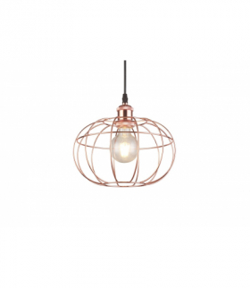 Oprawa sufitowa VIELA 4,7047,AC220-240V,50/60Hz,1*E27, IP20,ŚR. 27,5 CM,pojedyncza, miedziana GTV OS-VIEL4-41-DEC