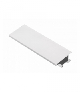 Profil aluminiowy LED GLAX wieńcowy nabijany na płytę 18 mm, biały, długość 3 m GTV PA-GLAXWN3M-AL-10