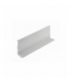 Profil aluminiowy system bezuchwytowy VELLO z funkcją LED, L, biały, długość 4,10 m GTV PA-VELLO-L4M-10