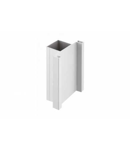 Profil aluminiowy system bezuchwytowy VELLO, T dwustronny, srebrny, długość 3 m GTV PA-VELLO-TD3M-05