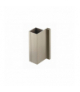 Profil aluminiowy system bezuchwytowy VELLO, T jednostronny, inox, długość 3 m GTV PA-VELLO-TJ3M-06