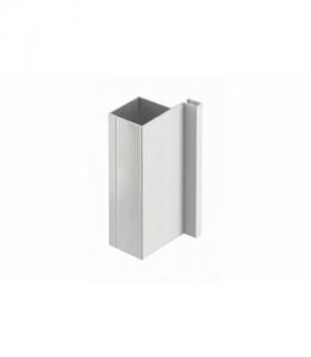 Profil aluminiowy system bezuchwytowy VELLO, T jednostronny, biały, długość 3 m GTV PA-VELLO-TJ3M-10