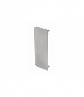 Zaślepka do profilu C pełna, system bezuchwytowy VELLO z funkcją LED, srebrna (10 szt./op.) GTV PA-ZASVELLO-CP-06