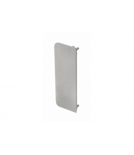 Zaślepka do profilu C pełna, system bezuchwytowy VELLO z funkcją LED, srebrna (10 szt./op.) GTV PA-ZASVELLO-CP-06