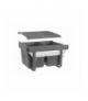 Segregator do śmieci na prowadnicy H45 2x15l do szafki 450 mm antracytowy GTV PB-45-002X15-60A