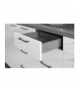 Szuflada AXISPRO 450mm antracyt - niska H84 GTV PB-AXISPRO-KPL450A